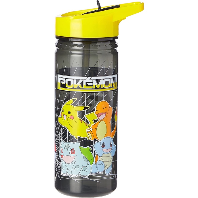 預購🚀正貨🚀英國專櫃  Pokemon 寶可夢 皮卡丘 pikachu 兒童  阿奇  水壺 吸管水壺