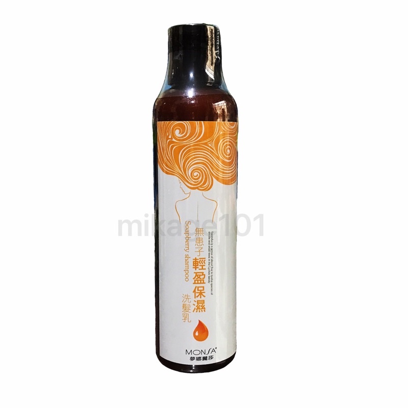 無患子輕盈保濕洗髮乳 MONSA 東欣 夢娜麗莎 200ml