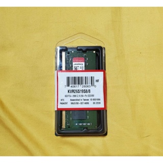 金士頓 NB 8GB DDR4-2666(KVR26S19S8/8) 全新拆封未使用