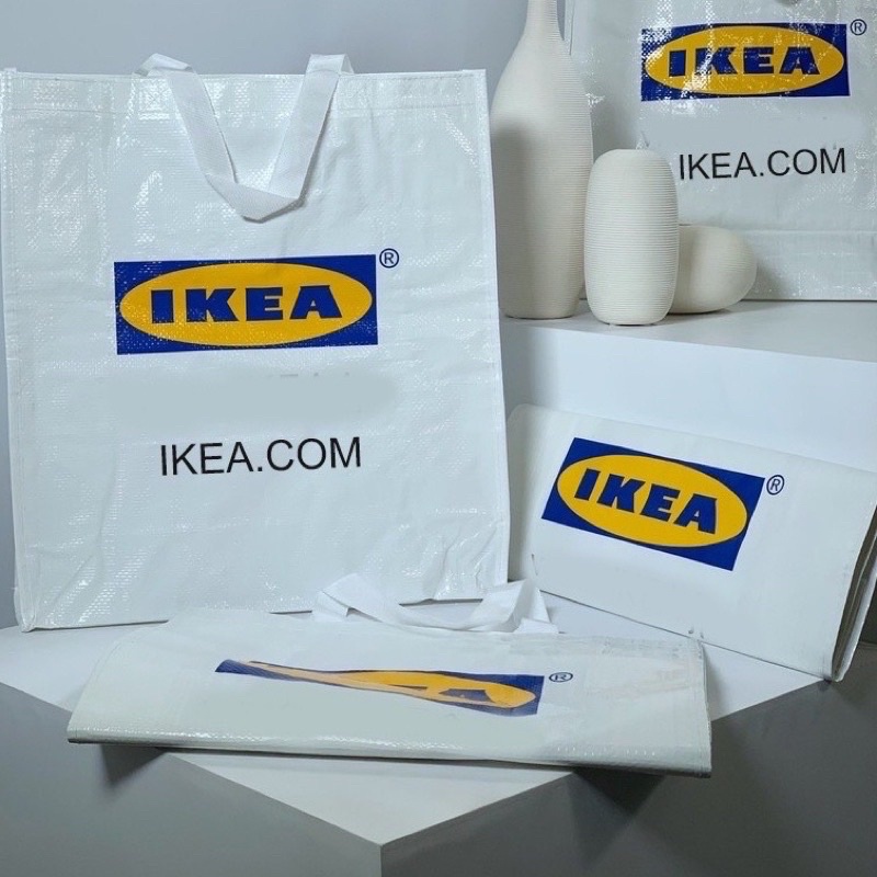 現貨！城市限定 限量 白色款 IKEA 購物袋 托特包 環保袋 收納袋 袋 手提袋 ikea 旅行袋 北歐 宜家 日本