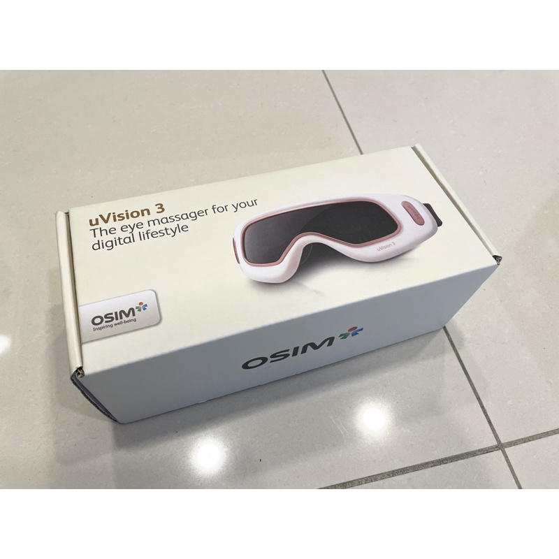 OSIM 眼部按摩器 uVision3 OS-180 白粉色