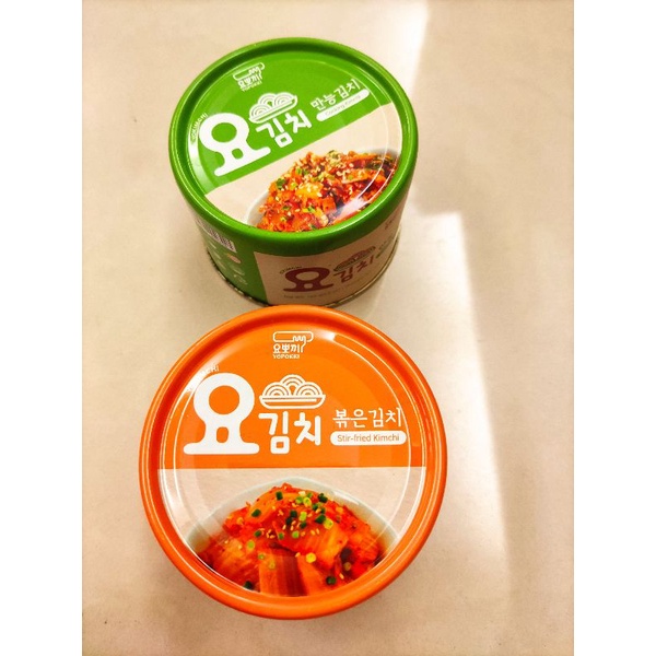 全新品  韓國 YOPOKKI 細切泡菜罐頭/炒泡菜罐頭 160g 大特價 優惠價 滿額免運 蝦幣回饋