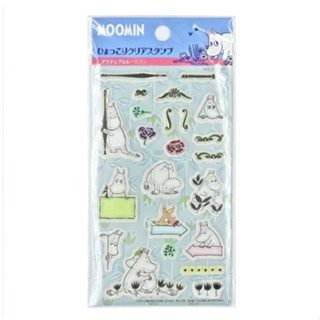 ［SUMI選物］WORLD CRAFT 印章 嚕嚕米MOOMIN 水晶印章 MOCS-002 手帳素材 透明印章