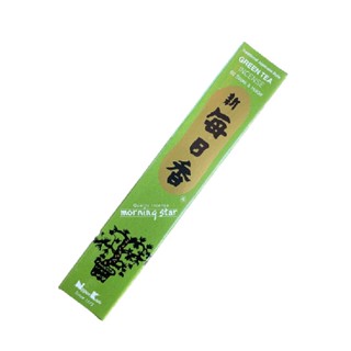 香集市日本線香《日本香堂》抹茶|新每日香98711約50支附香插1只|燃燒時間約25分