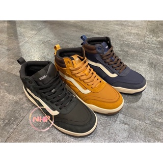 Vans Tyson Hi 中筒 防潑水 靴子 防滑 麂皮 帆布 黑白 卡其 藍色 休閒 運動 多功能 戶外