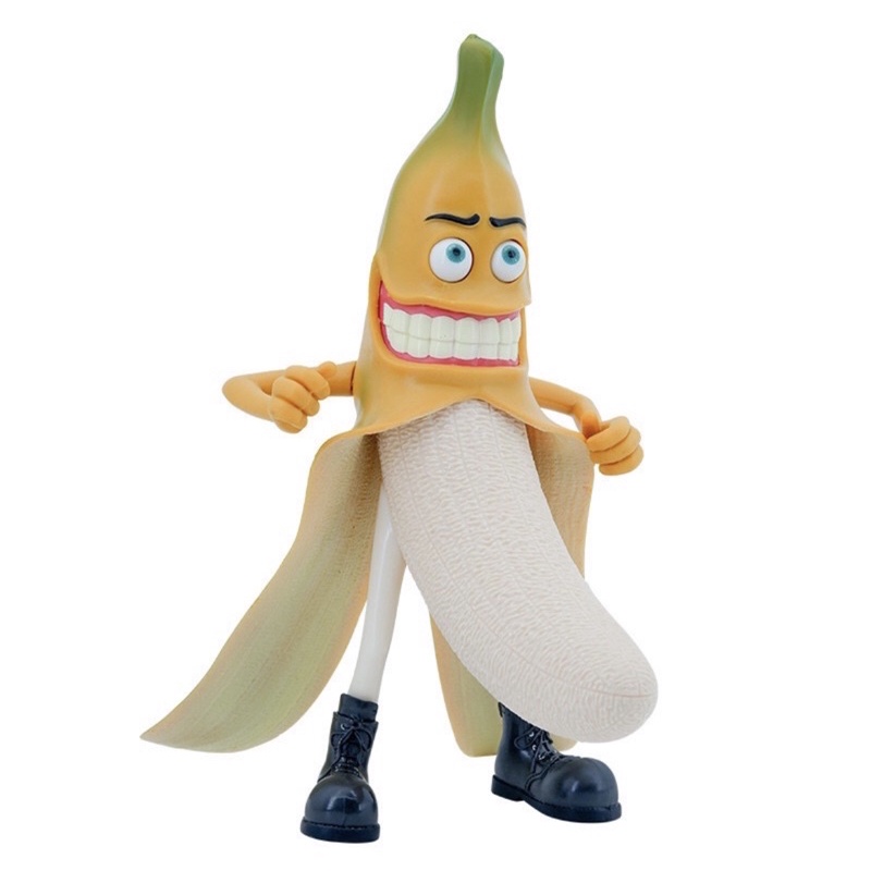 「交換禮物」 香蕉先生 邪惡香蕉 交換禮物 香蕉人 公仔 洗手瓶 乳液瓶