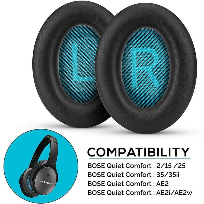 Bose Qc25 Qc35 Ae2 Soundlink Foampad 替換墊耳機耳墊