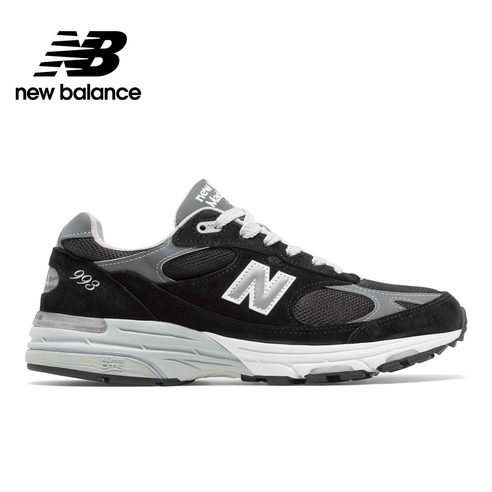 【New Balance】 NB 美製復古鞋_男性_黑色_MR993BK-2E楦 993 英美鞋