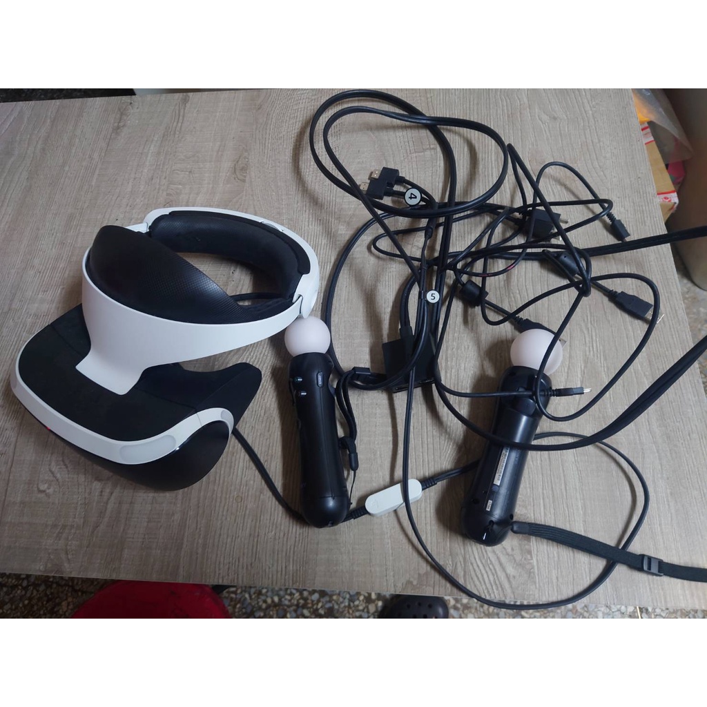 原定價11980(含move*2,攝像頭）SONY二手PS4 VR套裝 虛擬現實3D遊戲 PSVR眼鏡豪華版 頭戴裝置
