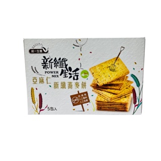 統一生機 亞麻仁新纖蕎麥餅 75g/盒
