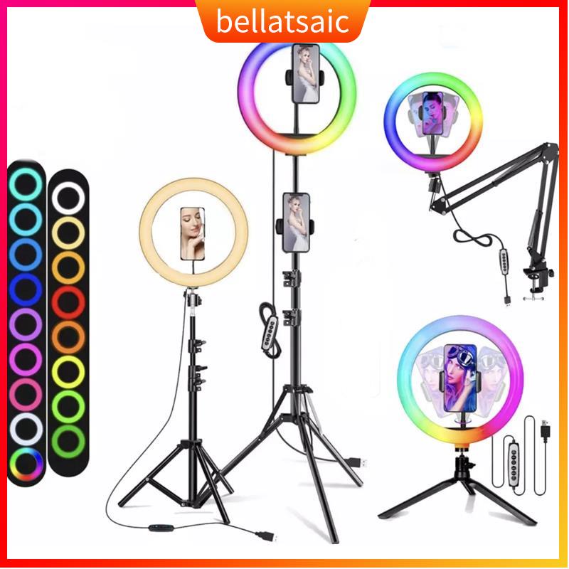 RGB 10”26CM Selfie Ring Light Photo Studio Photography Dimma