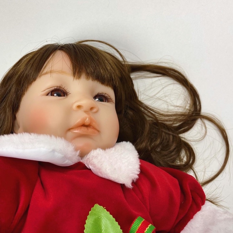 聖誕女孩 嬰兒娃娃 人形娃娃 重生娃娃 擬真娃娃 仿真娃娃 洋娃娃 人偶 扮家家酒