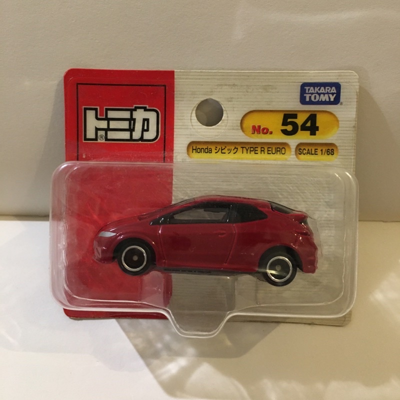 ［現貨］日版 Tomica 54 Honda type r euro 吊卡