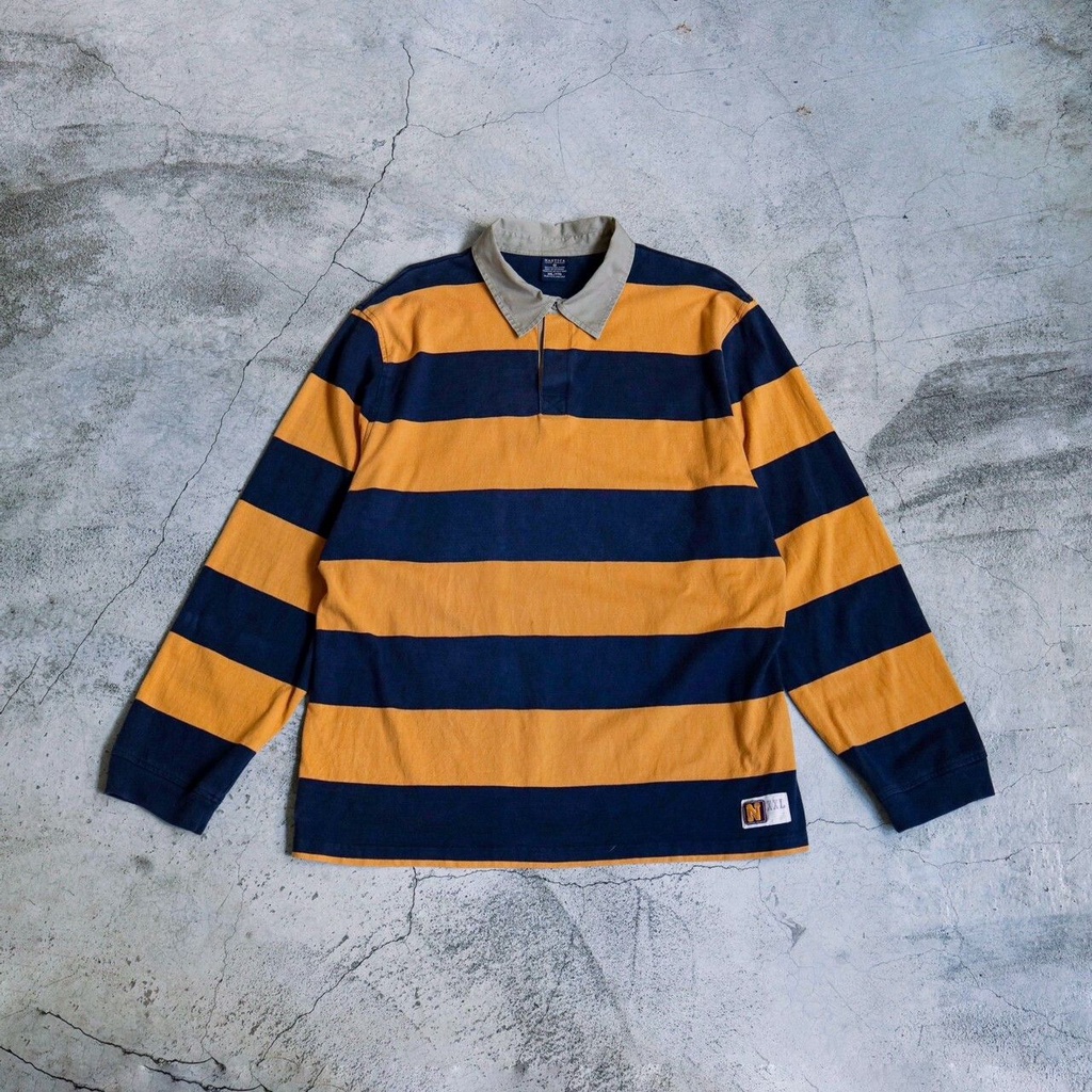 NAUTICAL Rugby Shirt / NAUTICAL 條紋橄欖球衫