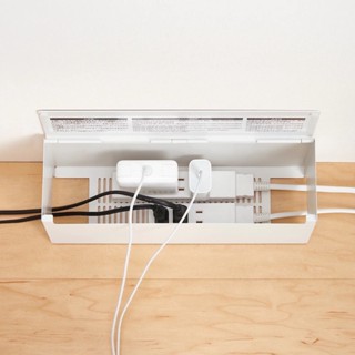 全新現貨 無印良品 電源收納盒 電線收納盒 收納 電線收納 Muji 代購