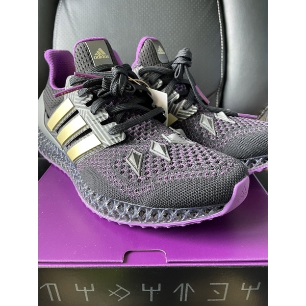 Adidas Ultra 4D X Marvel 黑豹 聯名 漫威