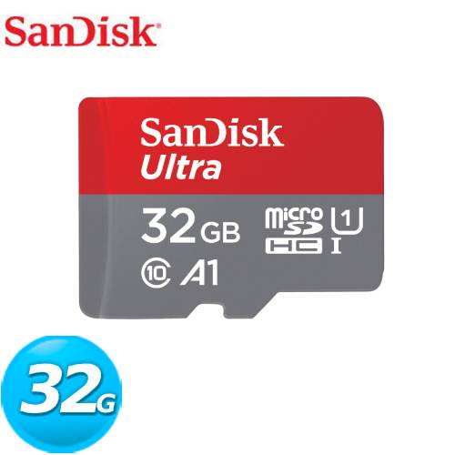 SanDisk Ultra Micro SDHC 32GB/A1 記憶卡