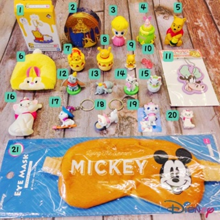 迪士尼 小熊維尼 維尼 小豬 美女與野獸 公主 小飛象 瑪麗貓 吊飾 鑰匙圈 TSUM 公仔 日本 非賣品 玩具 鐵罐