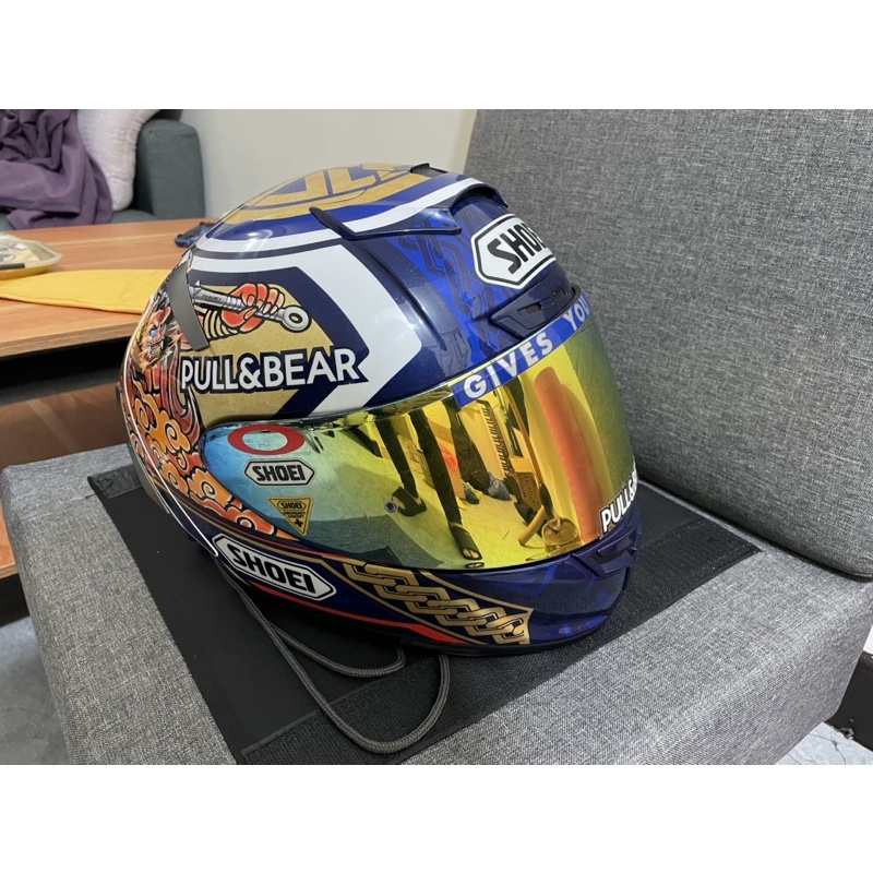 Shoei x14 祭典帽 絕版 二手 M號 公司貨