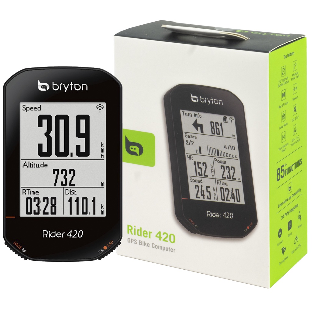 &lt;凱洛單車&gt; Bryton Rider 420 GPS 自行車 碼表 420E 420T