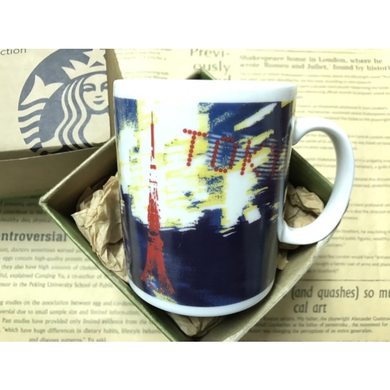 星巴克 東京 日本 絕版 日彩 城市杯 馬克杯 Starbucks Japan TOKYO city mug