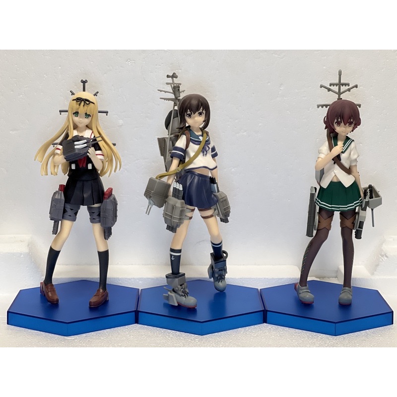 客訂 日版 艦娘 艦隊收藏 吹雪 夕立 睦月 SPM SEGA 景品 展示品 現狀品 非全新品