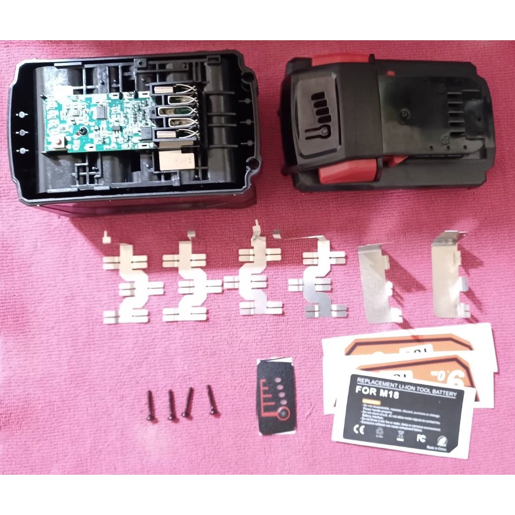 Milwaukee 米沃奇 M18 副廠電池 DIY 套件組(十五節)大容量