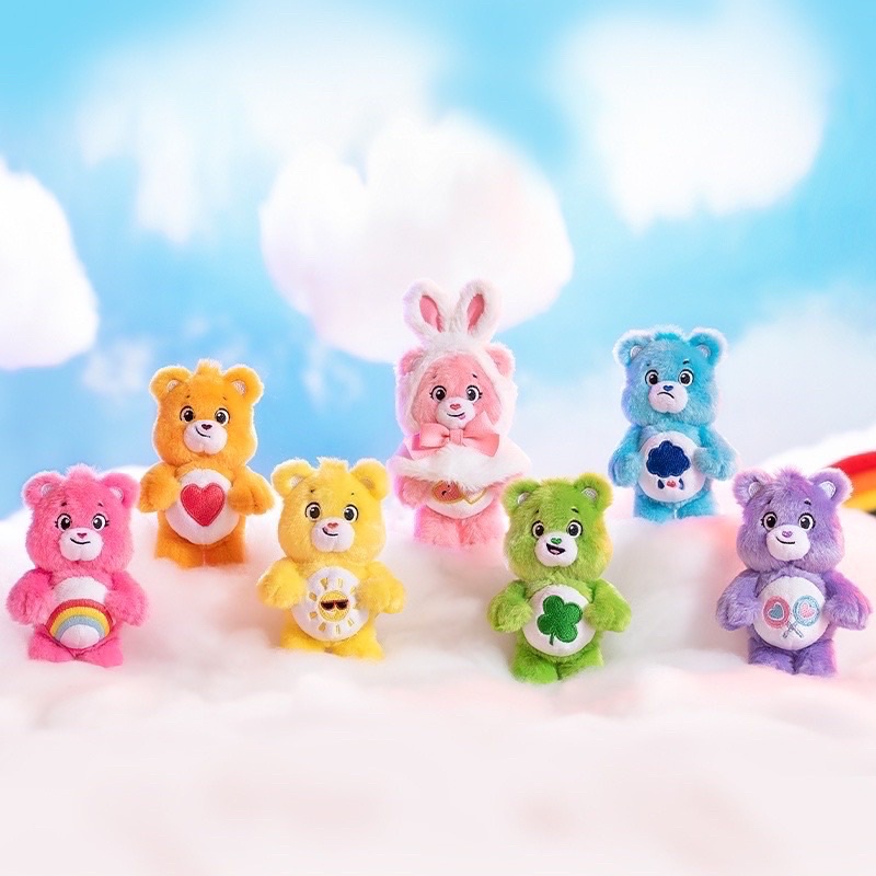 care bears &amp; pop mart彩虹熊盲盒