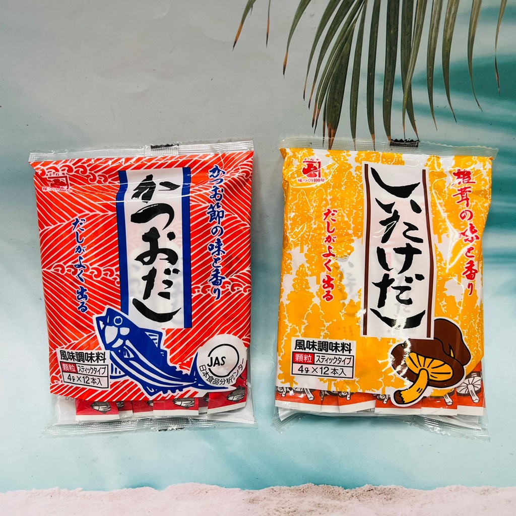 日本 金七  風味調味粉 12本入 鰹魚風味/香菇風味 兩款供選