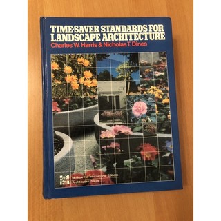 (二手)Time-Saver Standards for Landscape 景觀設計原文工具書