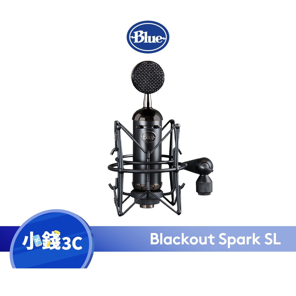 【美國 Blue】Spark SL 大型振膜錄音室電容式麥克風【小錢3C】