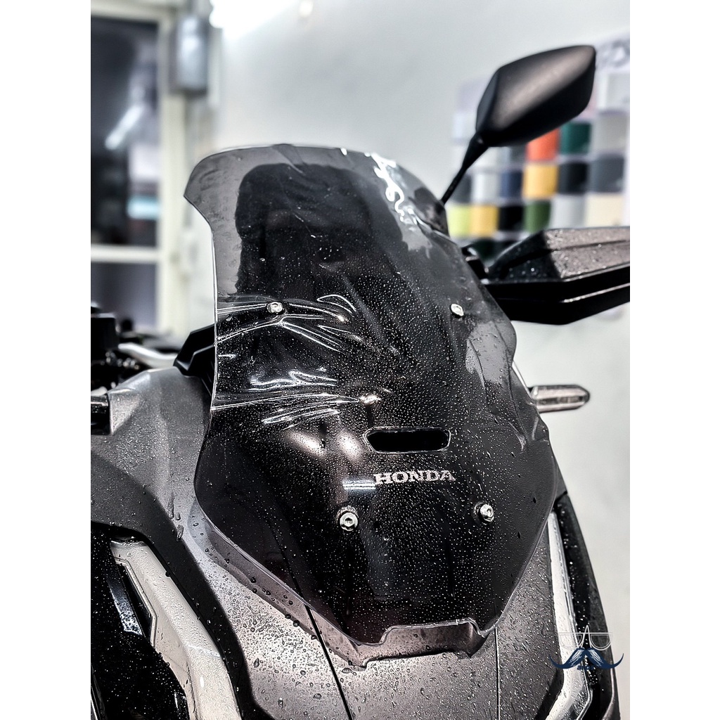 [老爸包膜店] Honda Adv350 風鏡 專用保護膜 防刮 防霧化 燻黑 犀牛皮 電腦裁切