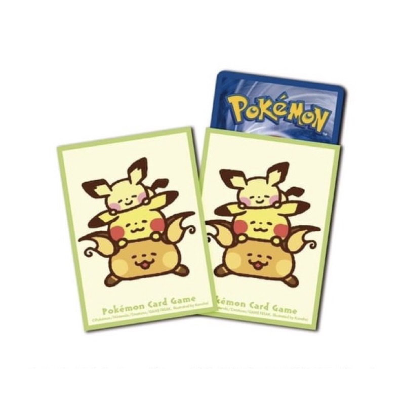 PTCG卡套⚡️卡娜赫拉X Pokémon 聯名特典牌套