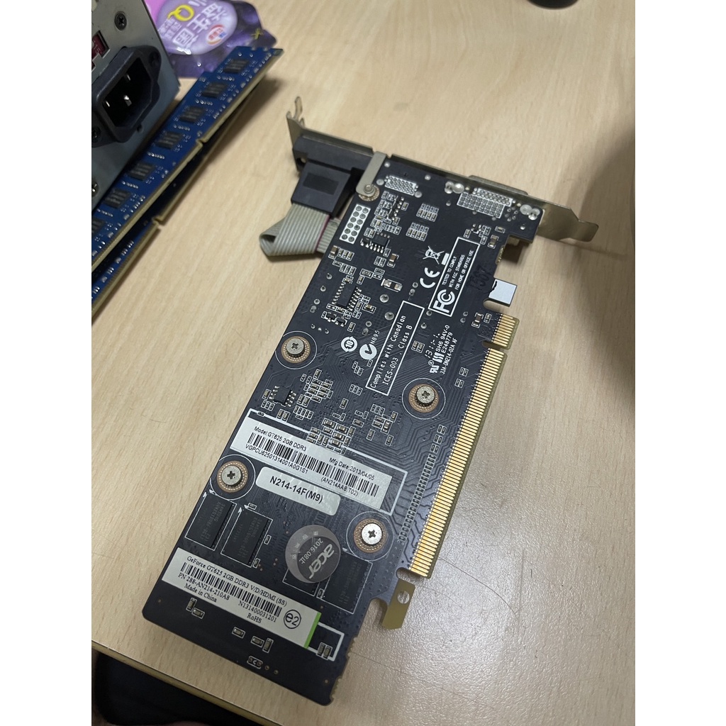 ACER GT625 2GB DDR3 64BIT PCI-E 顯示卡