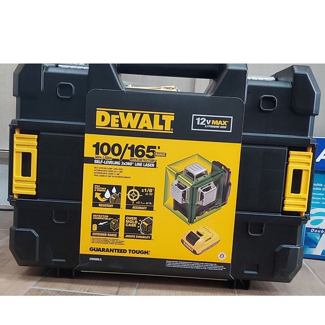 DEWALT 得偉 DW089LG 12V Max* (10.8V) 鋰電十字雷射墨線儀(綠雷射) (含稅)