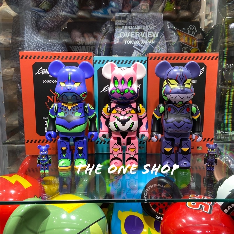 TheOneShop BE@RBRICK Evangelion Eva010813 福音戰士 初號機 8號機 13號機