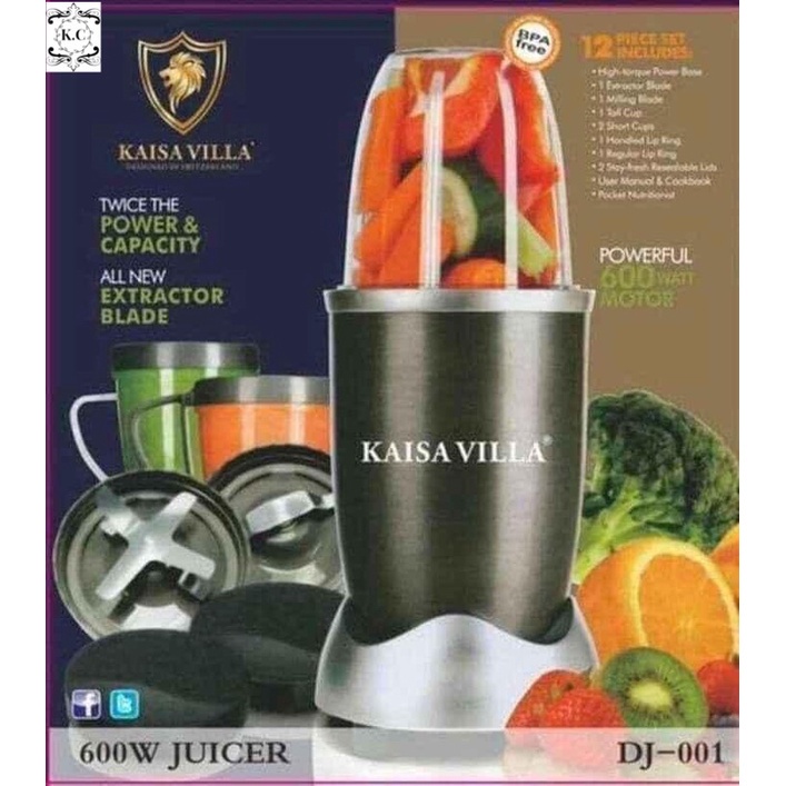 K.C☆Good Quality☆TV004 Magic Bullet Nutribullet 12-piece Hig