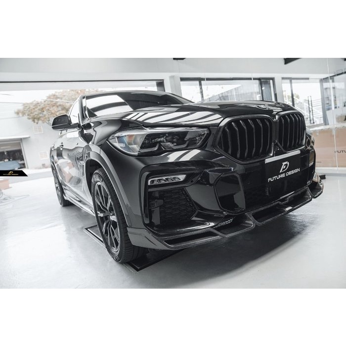 【政銓企業】BMW G06 X6 FD 品牌 高品質 碳纖維 卡夢 CARBON 前下巴 免費安裝 現貨