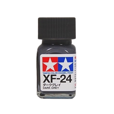 TAMIYA 田宮 油性法瑯漆 XF-24 消光暗灰色 10ml 貨號XF24