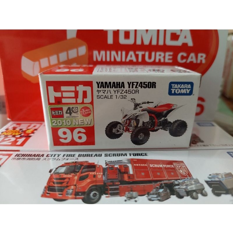 Tomica 96 Yamaha Yfz450r 稀有新車貼 美品 沙灘車