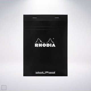 法國 羅地亞 RHODIA Head-Stapled Dotpad A5 N16 上掀式筆記本: 黑色