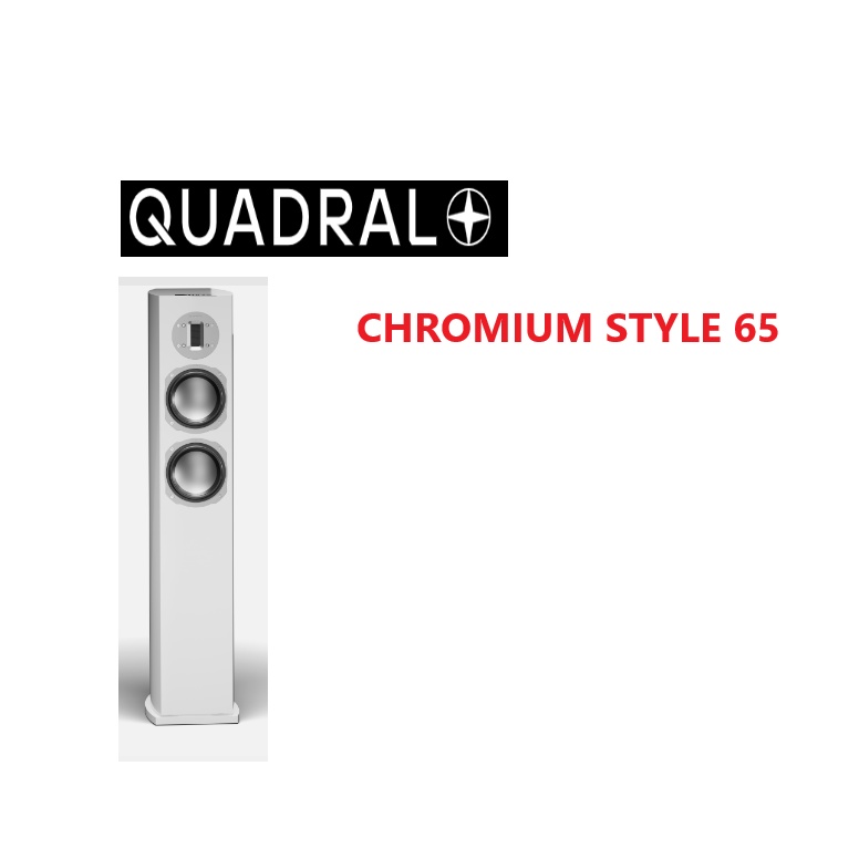 [精品代購]德國德寶QUADRAL CHROMIUM STYLE 65  全新白色 落地喇叭