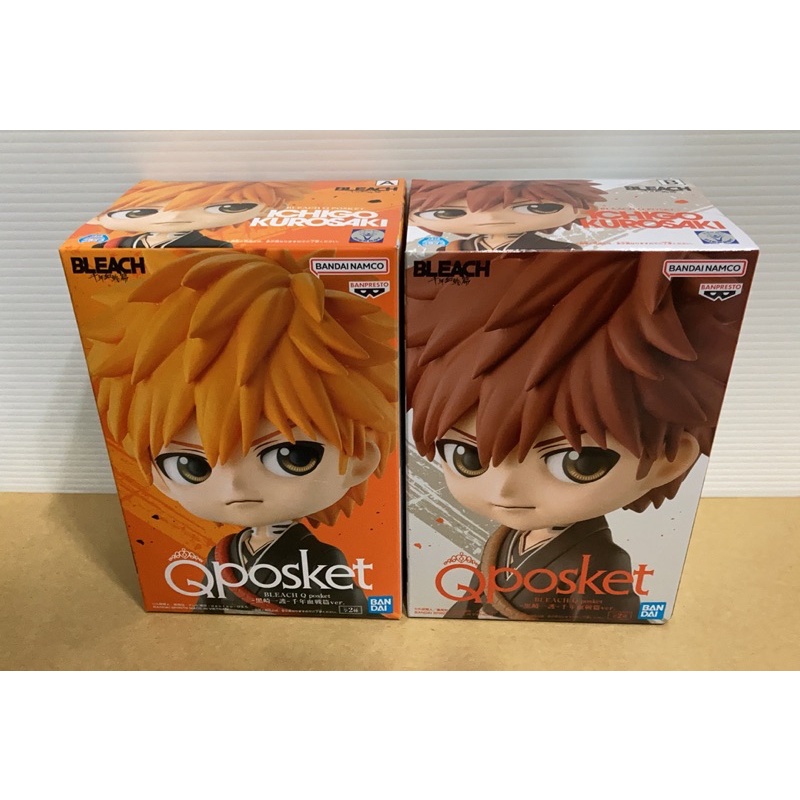 日版  QP 景品 Qposket 死神 黑崎一護 公仔  BLEACH 公仔