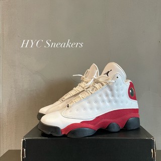 [HYC] NIKE AIR JORDAN 13 RETRO BG WHITE RED 黑紅白 23.5CM 41457