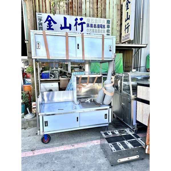 客製化擺攤餐車/設計創業餐車/工廠直營品質保證㊣白鐵攤車製作/早餐蛋餅攤車/夜市美食餐車/異國料理餐車/滷味麻辣燙車台