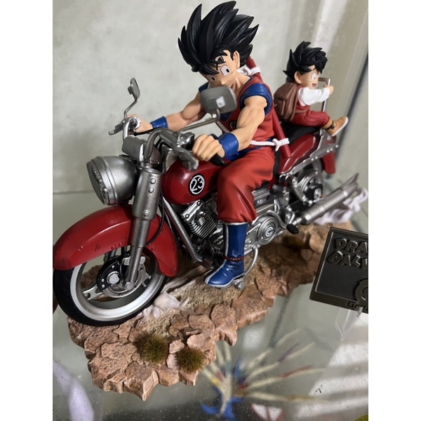 「30CM玩具人」GD-Studio 七龍珠 機車系列第二彈 父子機車 悟空&悟飯 GK雕像