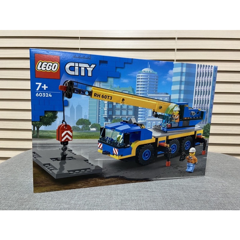 現貨 全新 樂高 LEGO 60324 移動式起重機 吊車 工程車 City 城市系列