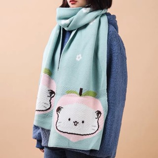ʟᴇᴛᴀᴏꜱᴛᴏʀᴇ🛒【預購】四毛與八毛の可愛柔暖圍巾/冬季ins簡約卡通圍巾/防寒保暖柔軟