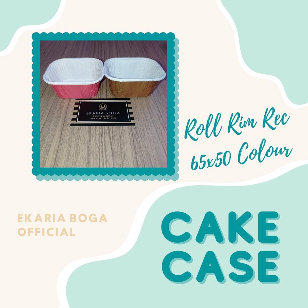 蛋糕盒杯子蛋糕卷輪輞 REC 65 X 50 顏色內容 50