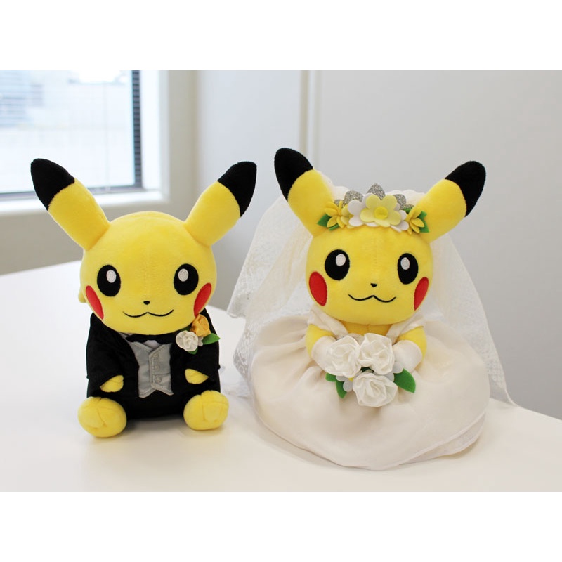 🔥台灣現貨🔥日本寶可夢中心 - Pokemon Garden Wedding 皮卡丘 婚禮 結婚 皮卡丘 禮服 婚紗